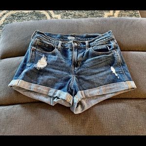 Old Navy Cuffed Boyfriend Jean Shorts